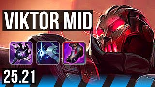 VIKTOR vs KAYLE (MID) | 17/1/14, Legendary | EUW Master | 25.21