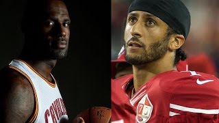 LeBron gives his take on Colin Kaepernick national anthem protest