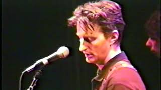 Billy Bragg live in Burlington Vermont 29th Oct 1988 with Cara Tivey and Wiggy