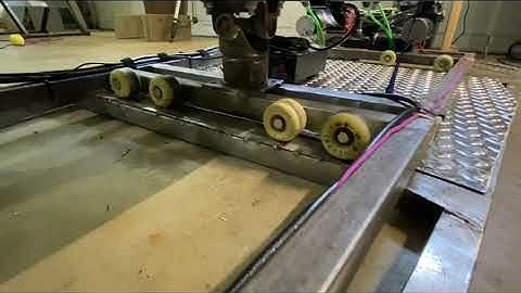 motion simulator build Traction loss platform SMC3 utility video 2 , Arduino, IBT-2, buttkickers