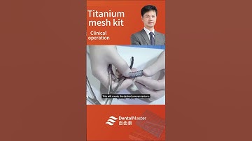 Titanium Mesh Cutting & Bending for Guided Bone Regeneration (GBR) – Step-by-Step Demo