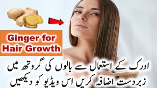 How to Use Ginger for Hair Growth in Urdu Hindi | Adrak Balo Ke Liye screenshot 5