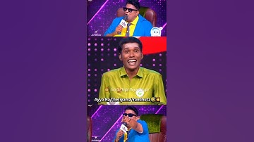 Saran Raja Funny moments😂 #saranraja #ss11 #vijaytelevision #mysskin #supersinger #makapa #priyanka