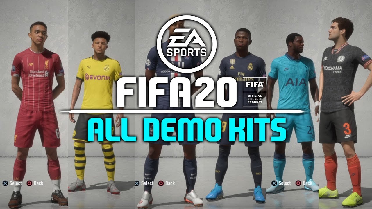 FIFA 20 DEMO ALL KITS!