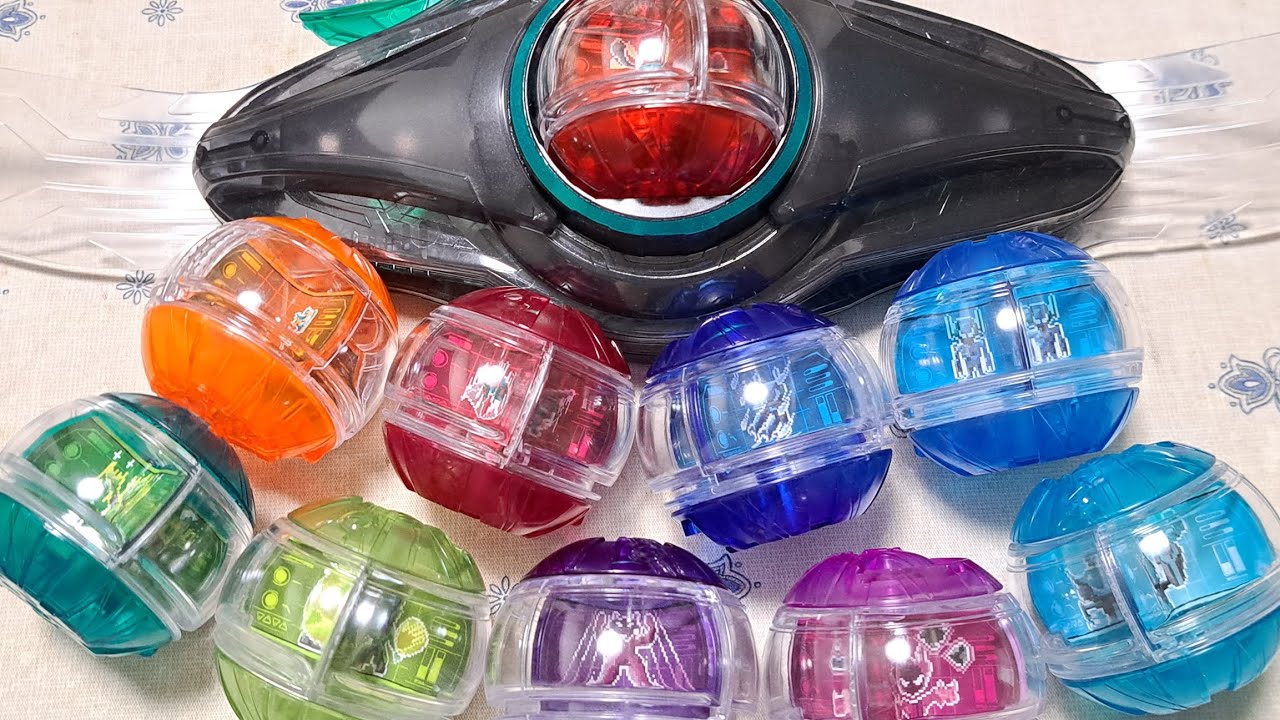 カプセム10個集結記念！仮面ライダーゼッツ10フォーム変身音を鳴らしてみた！