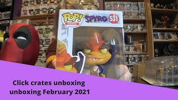 Click crates unboxing February 2021