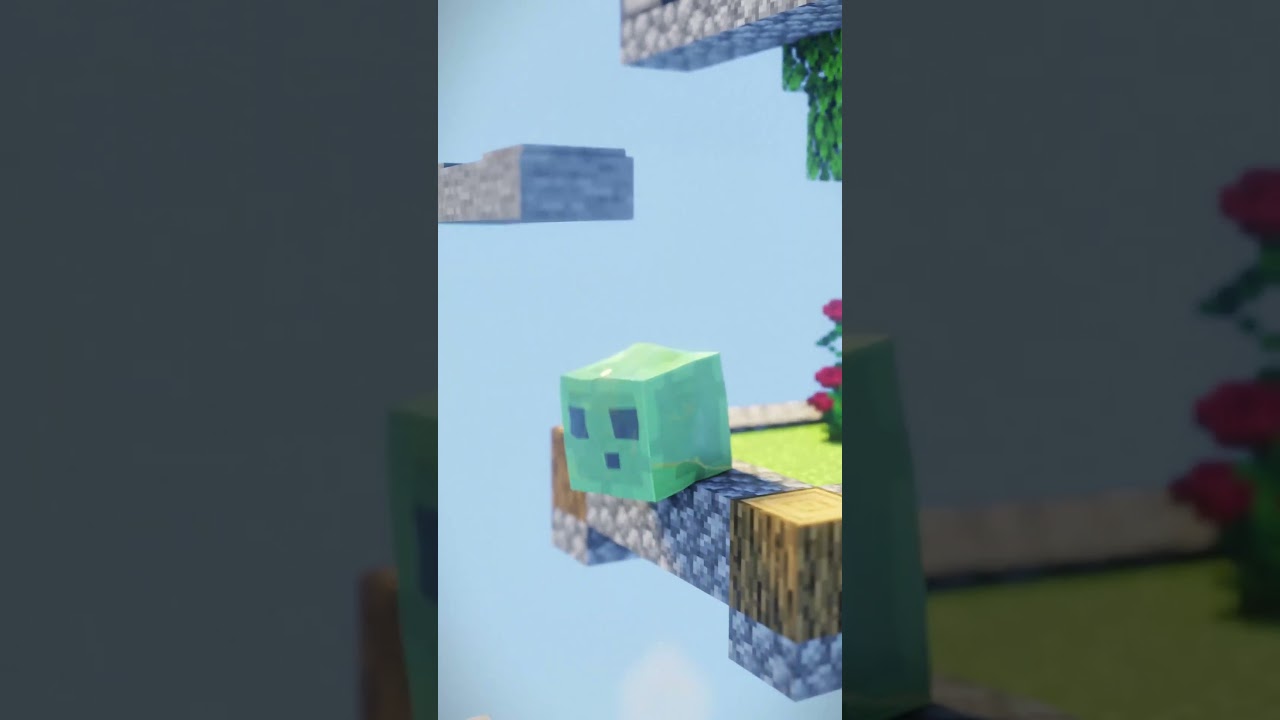 Minecraft Slime Jelly Simulation SoftBody