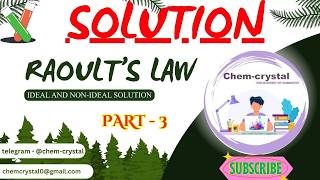 SOLUTION (Raoult's Law) //NCERT// NEET AND JEE #chemistry