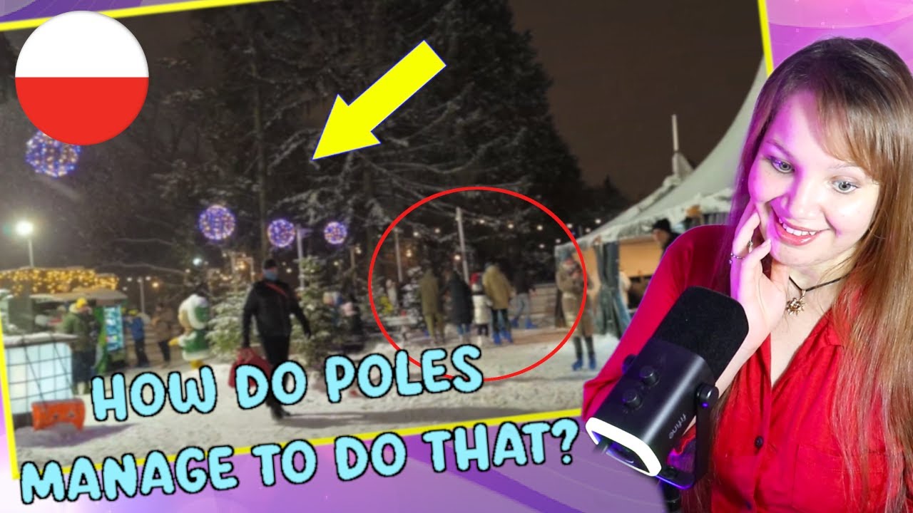 REACTION TO WINTER IN POLAND! 5 EPIC THINGS TO DO IN KRAKOW | POLAND REACTION