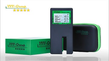 Digital Car Window Tint Meter TM-28 – Side Window Tint Tester for Light Transmission UV/IR Rejection