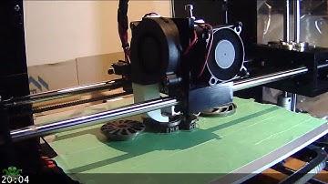 Anet A6 JetStarSpinner Conic_Blade GalacTops Timelapse