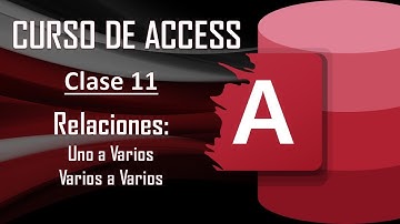 Curso Completo de Access: "Relaciones: UNO a VARIOS & VARIOS a VARIOS"
