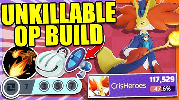 THIS DELPHOX BUILD IS WAY TOO OP!! YOU LITERALLY CANT DIE | Pokemon Unite