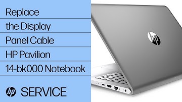 Replace the Display Panel Cable | HP Pavilion 14-bk000 Notebook | HP Support