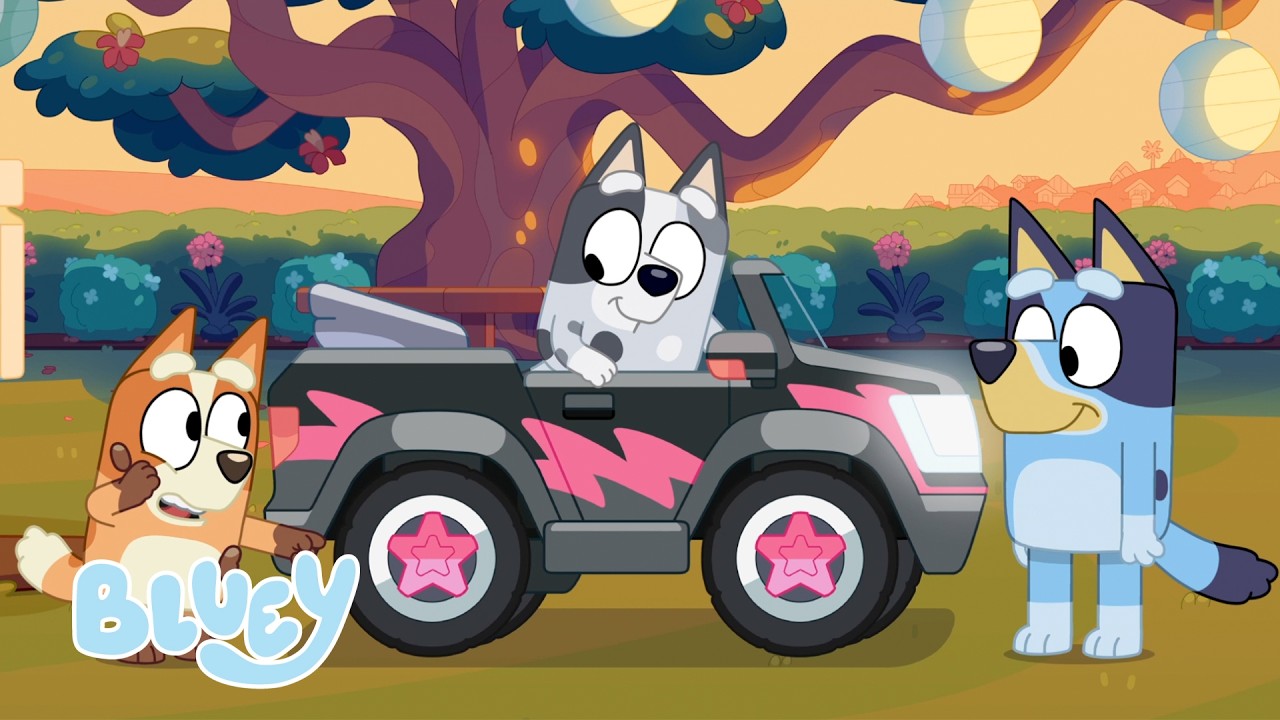 マフィンの超速カー!🚗 💙 | マフィンと過ごす楽しい30分 | ブルーイ - 日本公式チャンネル - Bluey