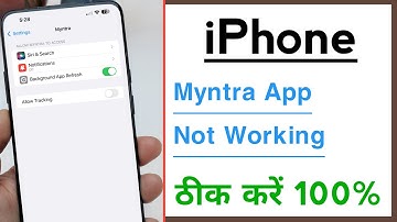 How To Fix Myntra App Not Working in iPhones