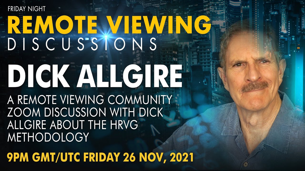 Remote Viewing discussions - Dick Allgire answers questions about the HRVG methodology.