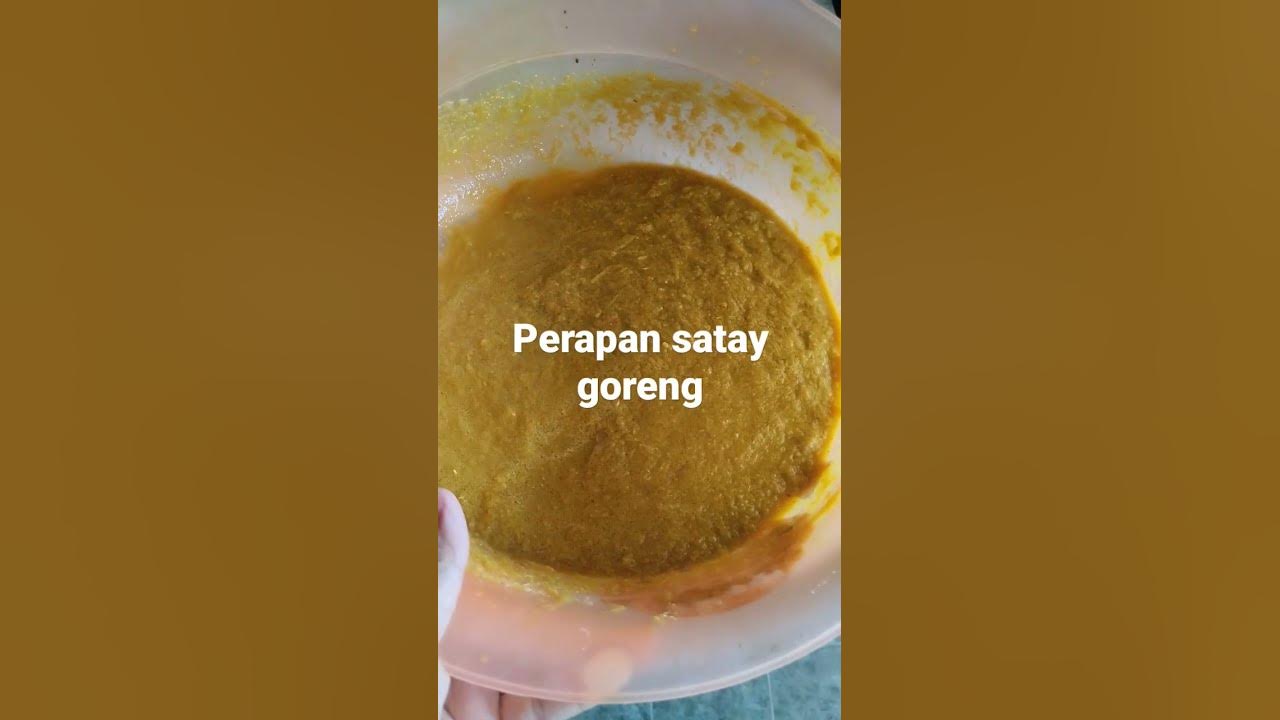 perapan satay goreng