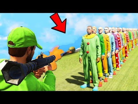 1 რაკეტა vs 10 ადამიანი GTA 5 ქართულად - gta 5 rocket vs people qartulad