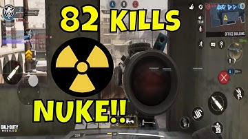 82 KILLS NUKE Crossfire 10v10 With Nuclear Medal | CALL OF DUTY MOBILE MULTIPLAYER GAMEPLAY