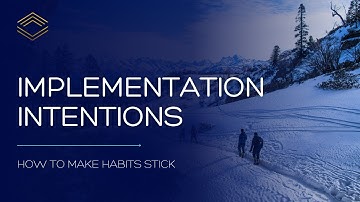 Turn Intentions Into Action: The Brain Hack to Making Habits Stick