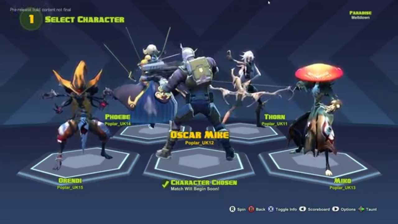 Battleborn - Meltdown mode FULL MATCH