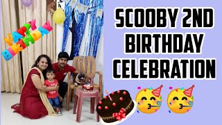 Scooby 2nd birthday celebration 🥳🥳🎂🎂 #scoobypug #dogslover #puglover #pug #tamil by Scooby Veedu 493 views 1 year ago 13 minutes, 22 seconds