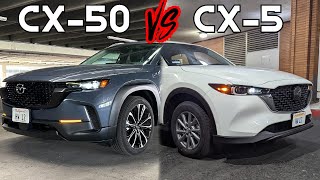 Mazda CX-5 vs. Mazda CX-50 -- Which one should you buy?