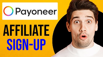 How to Sign Up for Payoneer Affiliate Account (PASSIVE INCOME)