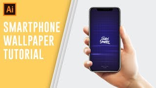 Smartphone Wallpaper Design Using YOUR Logo (SLEEK VECTOR) screenshot 3