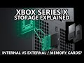 Xbox Series X Storage Explained - Seagate Expansion Card & How Memory Cards Work