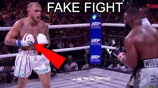 PROOF Jake Paul vs Tyron Woodley was RIGGED!!! (WOW)