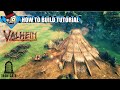 Valheim - How to build a Viking House - Traditional Roundhouse (Quick Build)