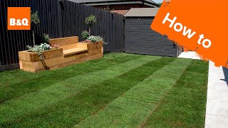 How to lay turf | Gardening