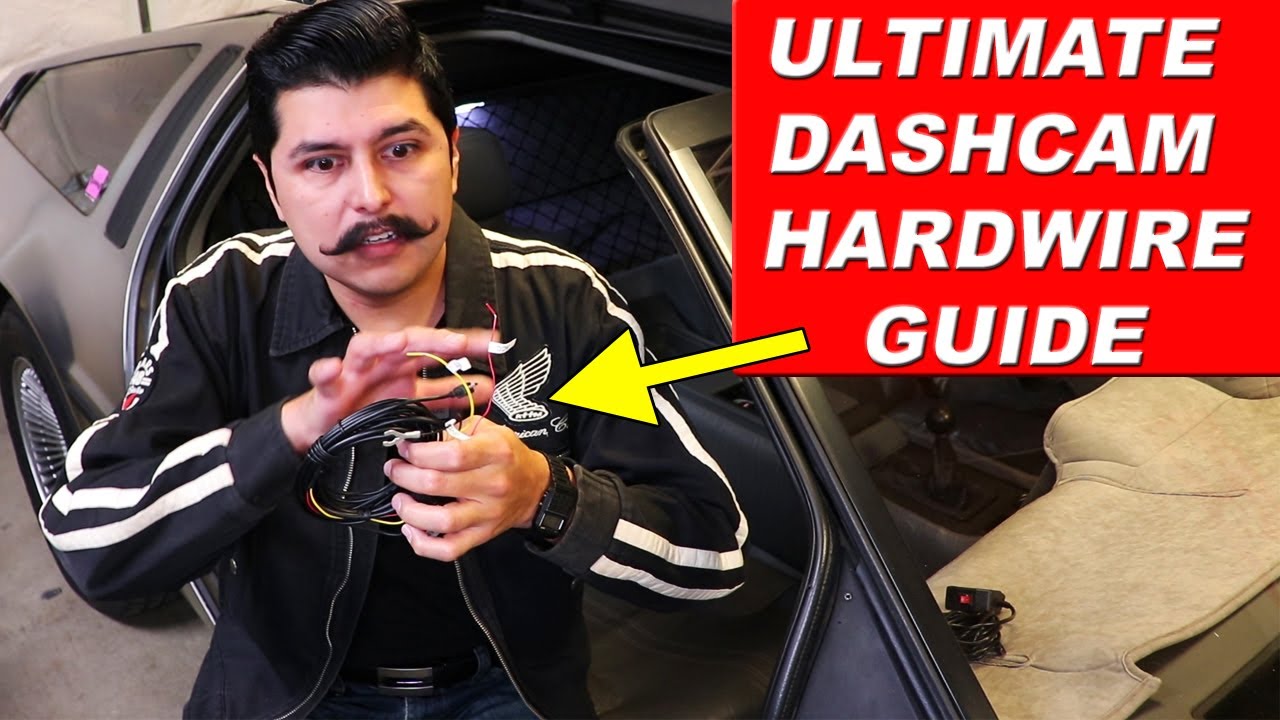 How To Hardwire Dash Cam! (How to install Hardwire Kit to enable Park Mode)  
