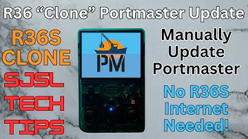 Manually Update Portmaster on your R36S Clone
