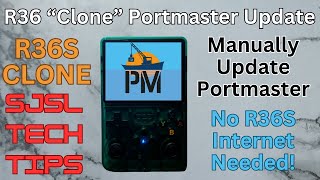 Manually Update Portmaster on your R36S Clone