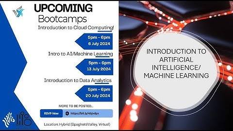 Introduction to AI/Machine Learning Bootcamp by Pulaspace