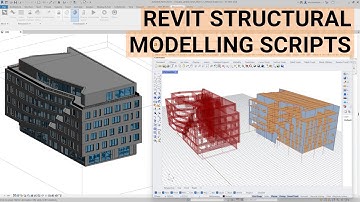Auto structural model extraction and drawing creation inside Revit with smart scripts