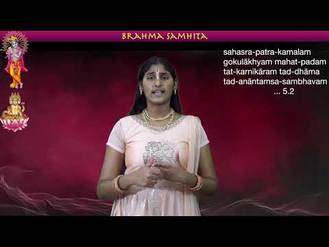 Brahma Samhita - 02 Sahastra Patra Kamalam-Turkish subtitles