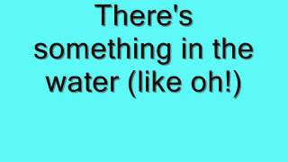 example Something in the Water lyrics