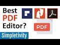 Which PDF Editor is Best? (Review & Compare)