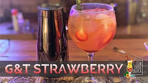O que tomar com gin Strawberry?