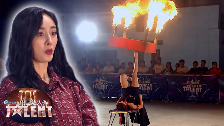 NEVER SEEN BEFORE: This girl IS ON FIRE! | China's Got Talent 2019 中国达人秀 - DayDayNews