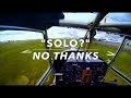 LEARNING TO FLY | Episode 10 | WHEN NOT TO SOLO | Kemble Flying Club | Skyranger |