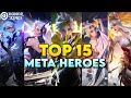 Top 15 best meta heroes 2024  honor of kings