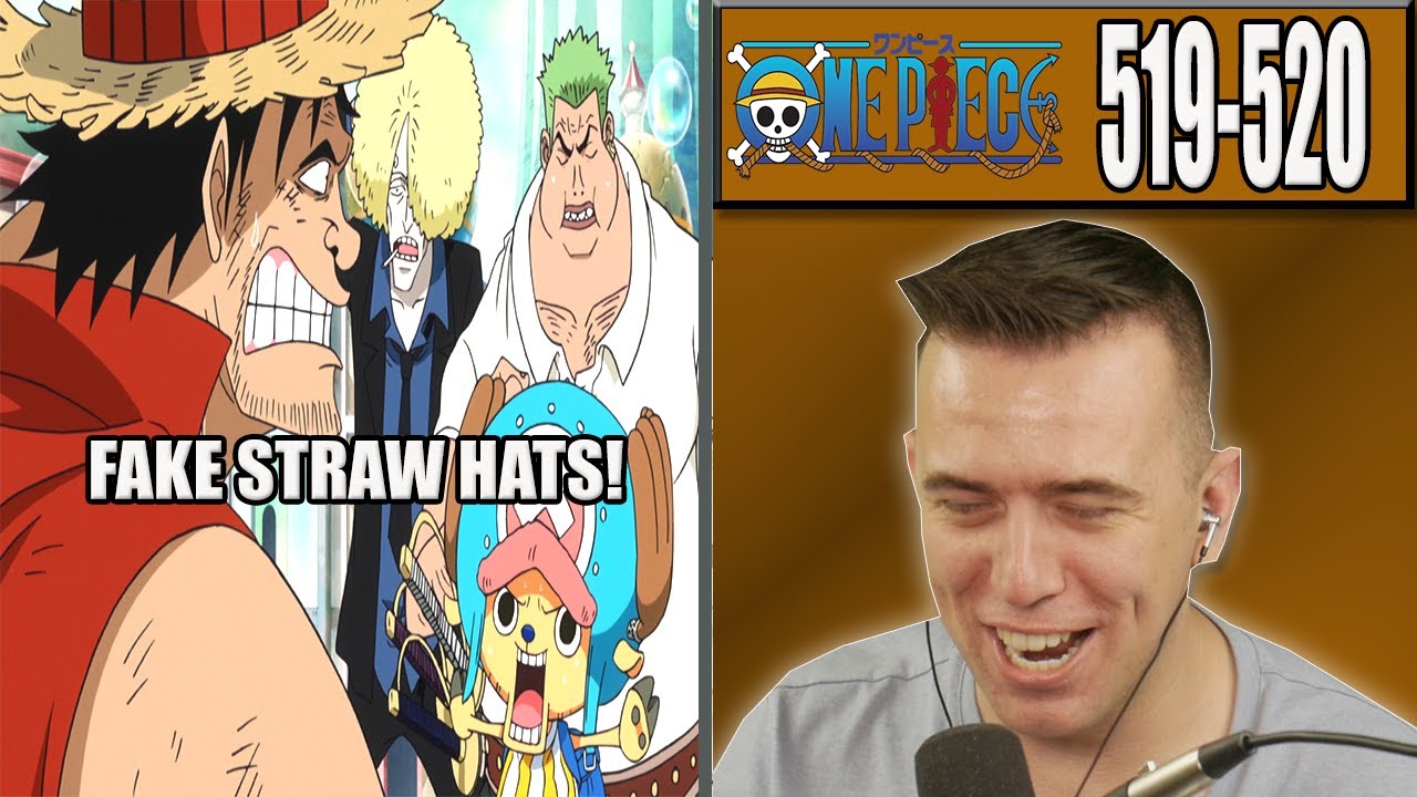 THE FAKE STRAW HATS! - OP Episode 519 and 520 - Rich Reaction