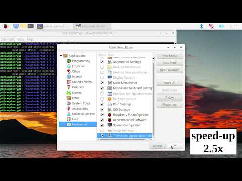 Qt Applications: Change Style and use Dark Mode. Linux / Rasbian version