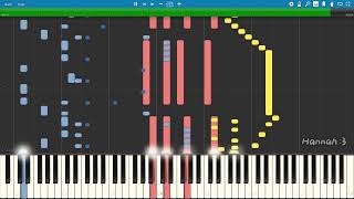 Beyond The Walls Midi Remake Synthesia Animusic