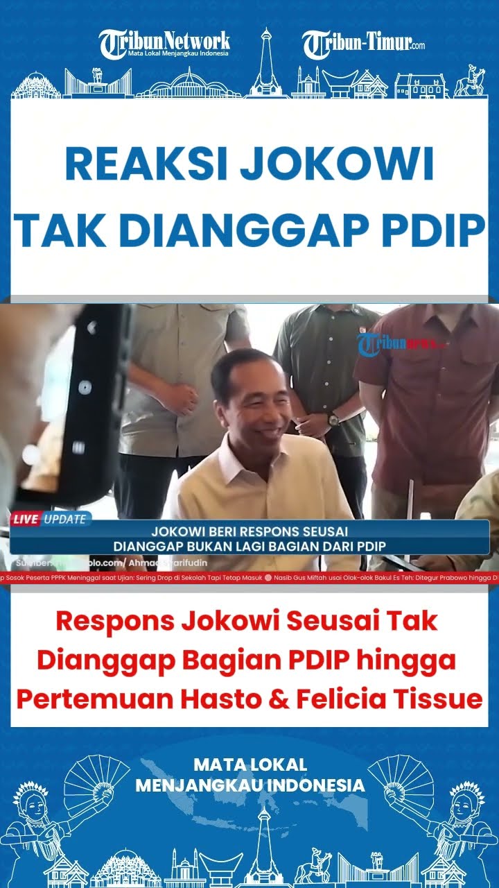 SHORT Ngaku Masih Simpan KTA PDIP Usai Hasto Sebut Jokowi \u0026 Keluarganya Bukan Bagian Partai Banteng!